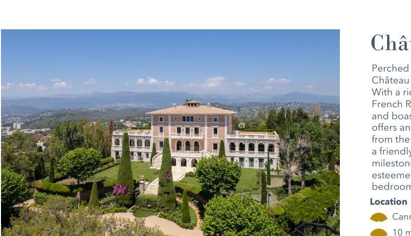 Exceptional homes